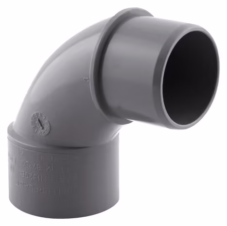 Coude pvc mâle femelle Fitt 87° ø50 mm