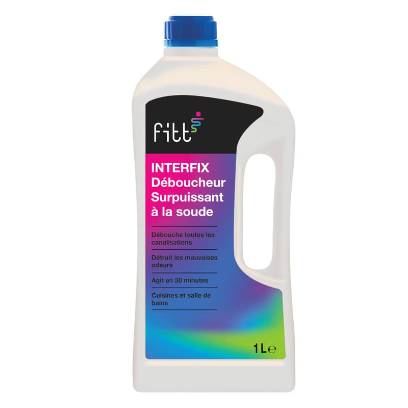 Déboucheur à la soude Interfix 1L