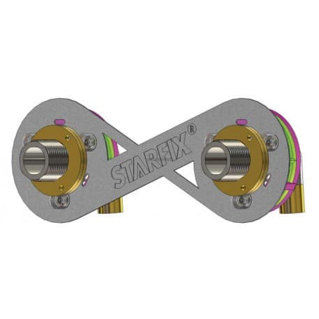 STARFIX 150mm cuivre M20X27 diamètre 14 et 16